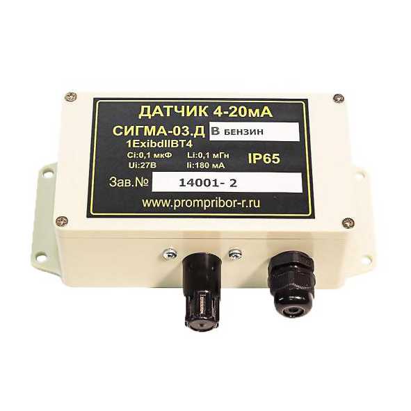 СИГМА-03.ДВ IP54 (бензин)